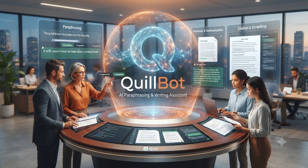 هوش مصنوعی QuillBot